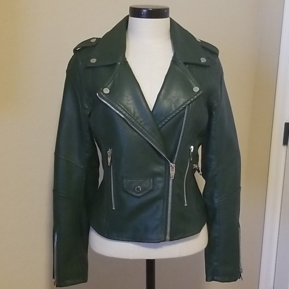 BLANK NYC moto jacket